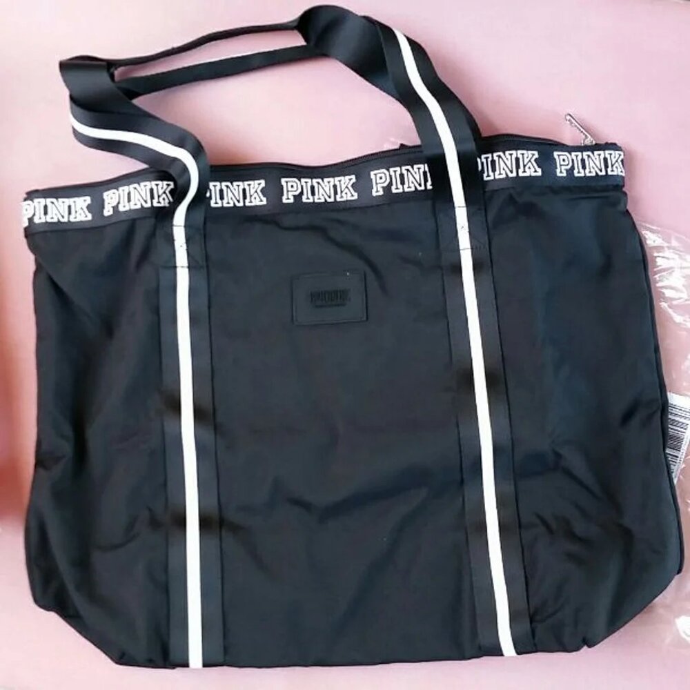 New VS PINK Zip Tote Shoulder Bag